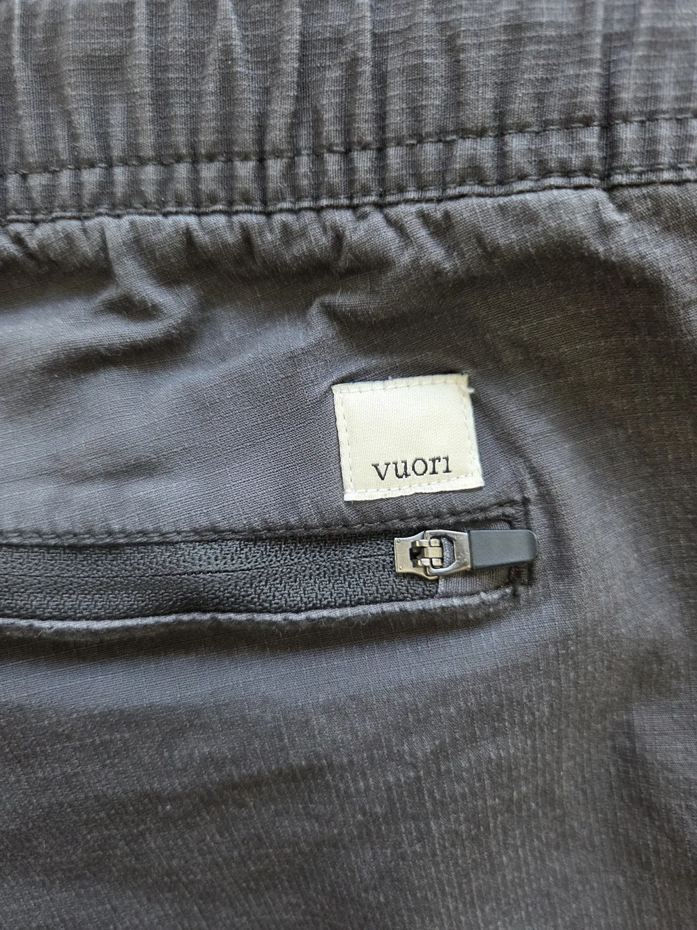 Vuori Women's Ripstop Pants Five-Pocket Design in Charcoal Grey, Size Large - Picture 9 of 10